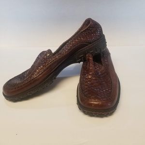 ❤ Cole Haan Country Brown Leather Sz 10